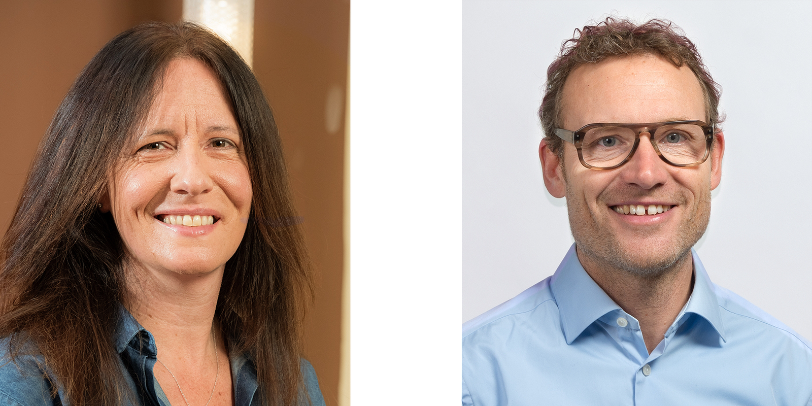 Photos: Beth Galetti, Chair, Board of Directors, and Nikolaj Gilbert, President and CEO