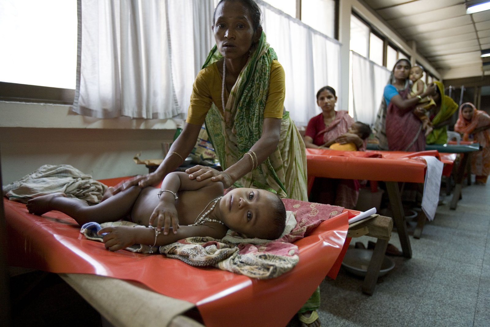 Diarrheal disease, Cryptosporidium  - cBangladesh cholera clinic - photo Jonathan Torgovnik©, Drug Dev program, use with permission only