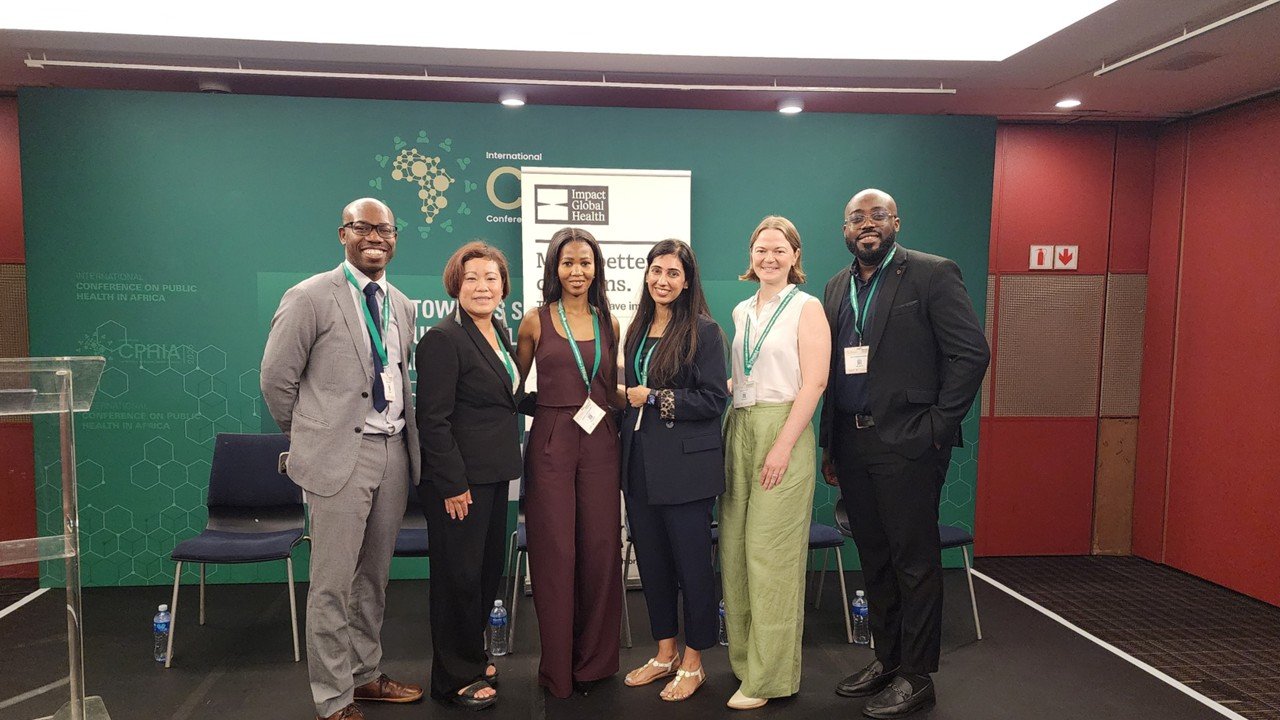 PATH and Impact Global Health teams at CPHIA. Photo: Susan Lin