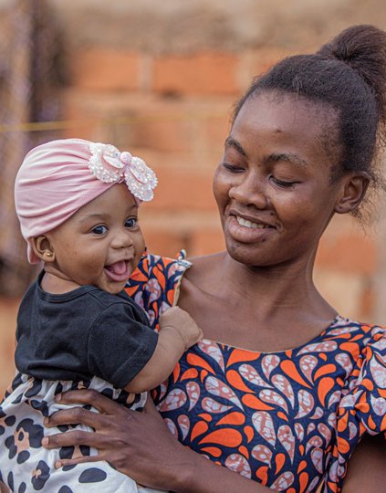 DRC malaria vaccine Ruth and Chloe