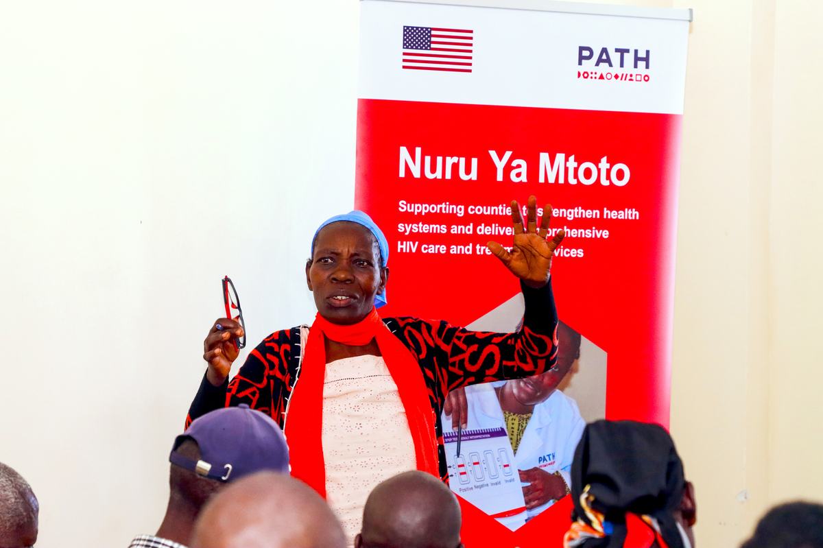 Sabina Nyakweba, NYM caseworker