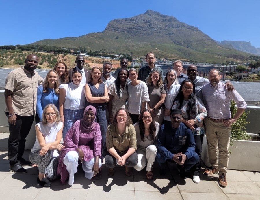 Members of the PATH malaria team during a work planning session in Cape Town. Photo: PATH.