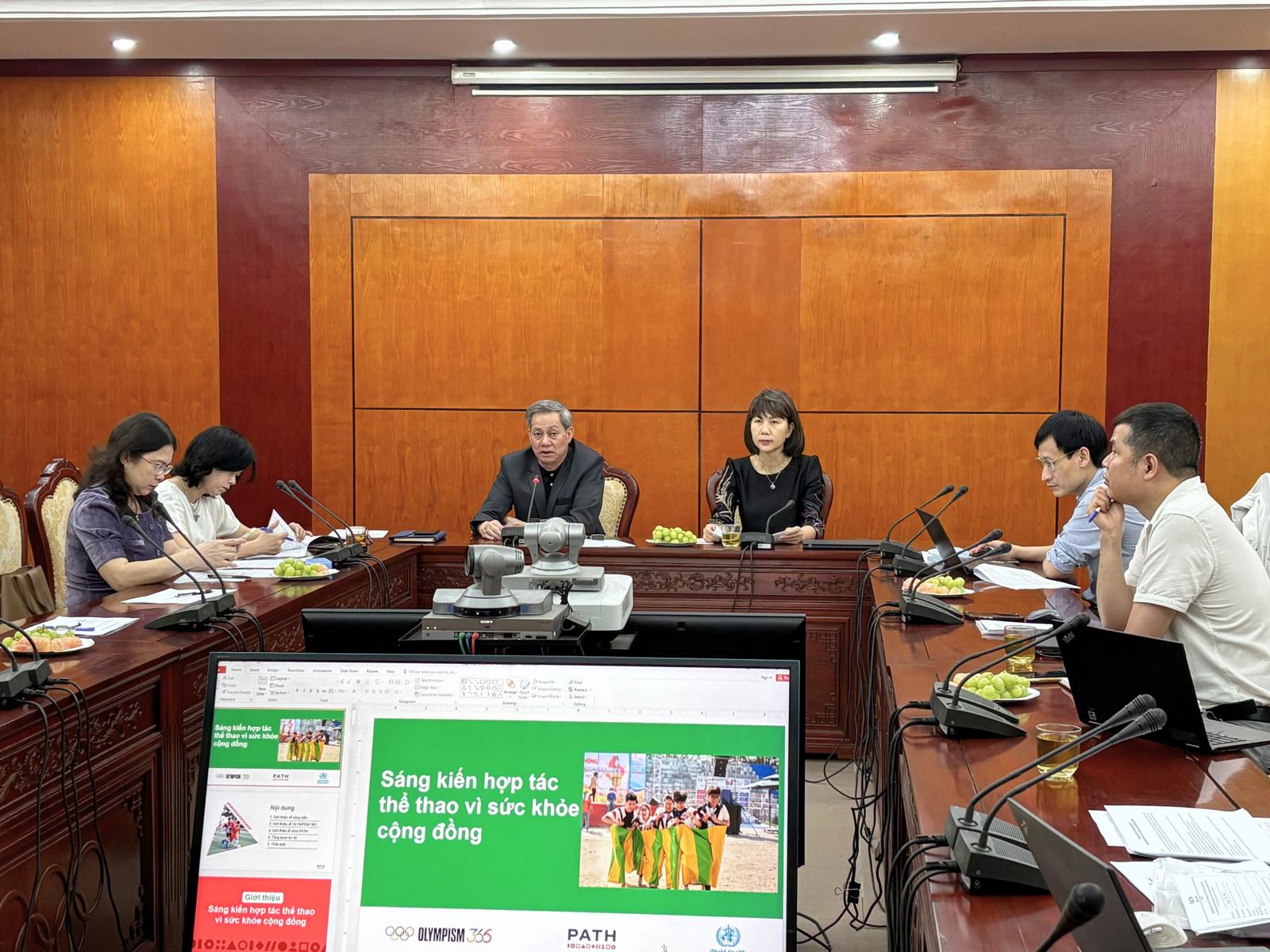 Meeting with represence from different stakeholders (VAS. NOC.MOET.VADP.PATH)