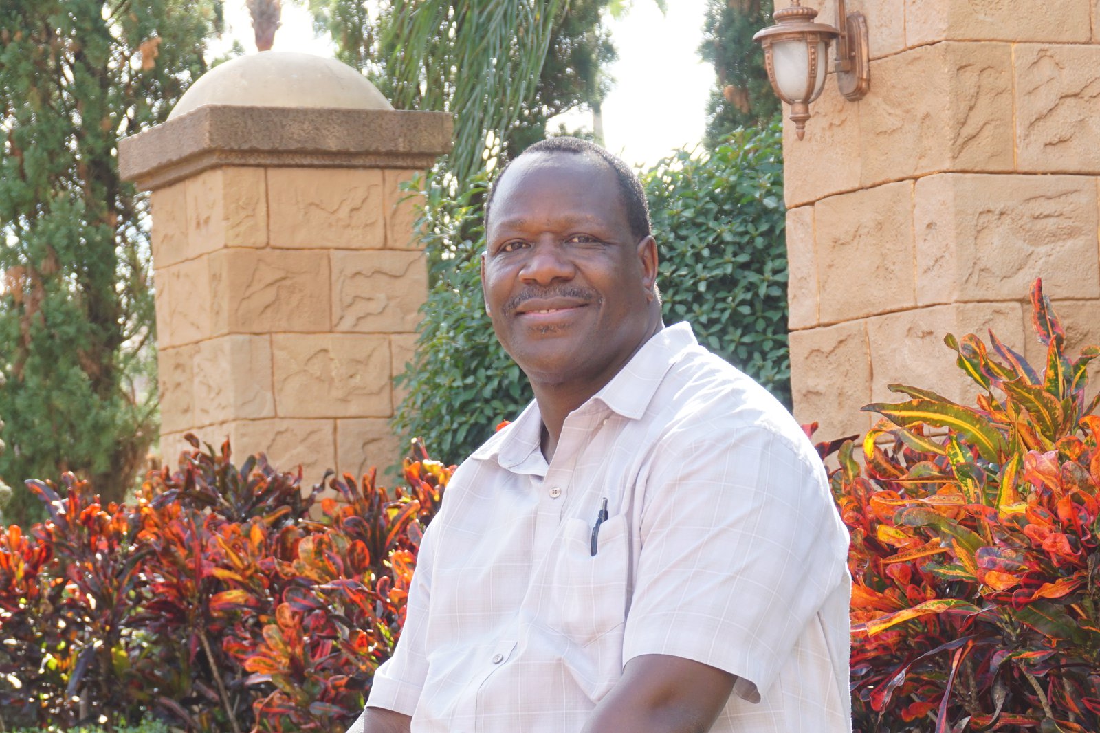 Portrait of Moses Dombo, PATH chief of party, Uganda.