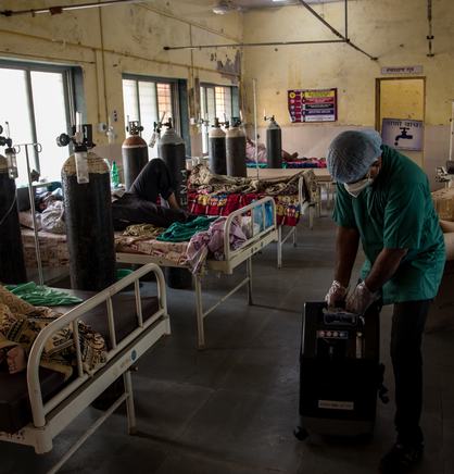 Oxygen Concentrators Installation at Palghar Rural Hospital
