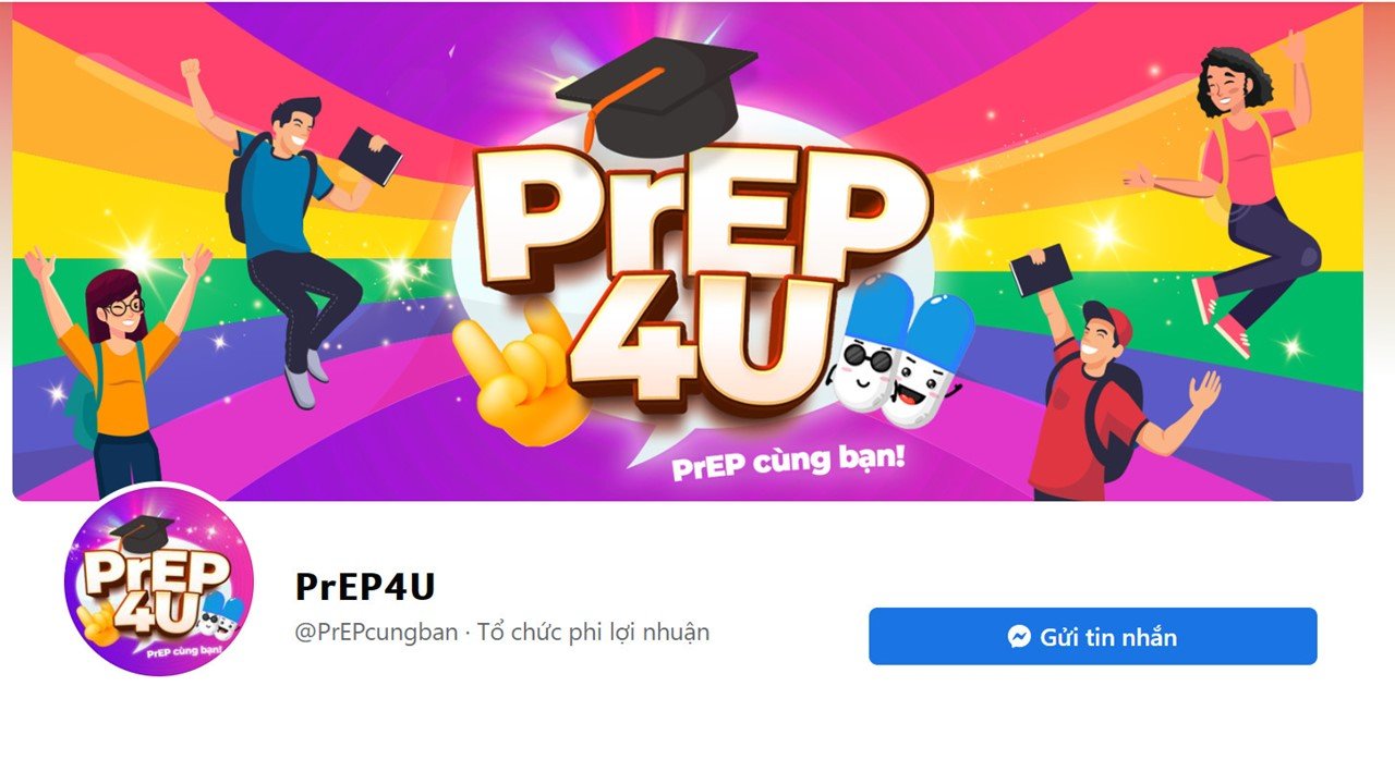 The PrEP4U Facebook page posts engaging content related to HIV, sexual and reproductive health, and other areas of interest to students. Photo: PATH.