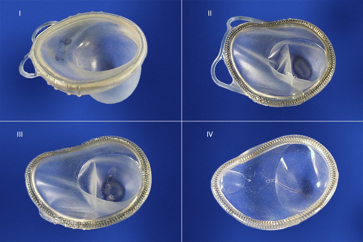 Four early SILCS prototypes.