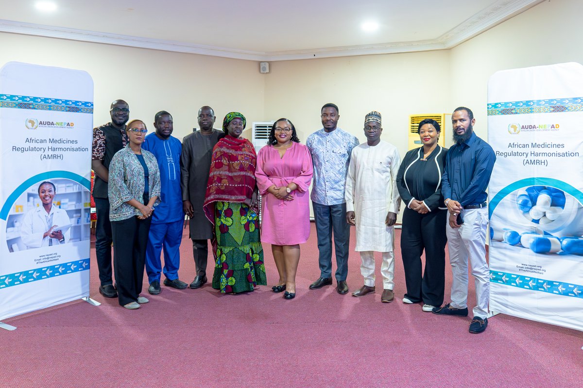 Participants at the Gambia AMRH Advocacy training