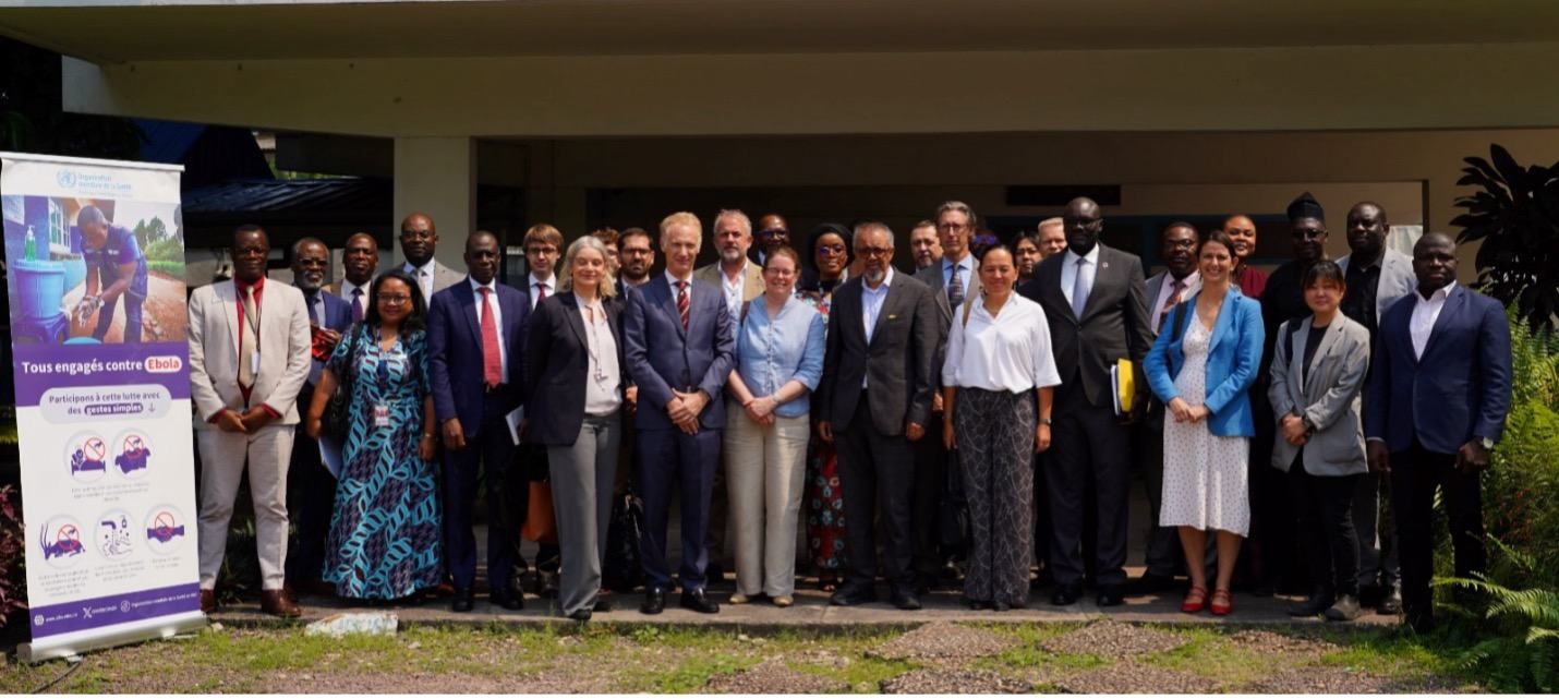 Ambassadors, multilateral representatives, and partner organizations gathered in Kinshasa on May 29, 2026, for a strategic roundtable convened by WHO Director-General Dr. Tedros Adhanom Ghebreyesus.