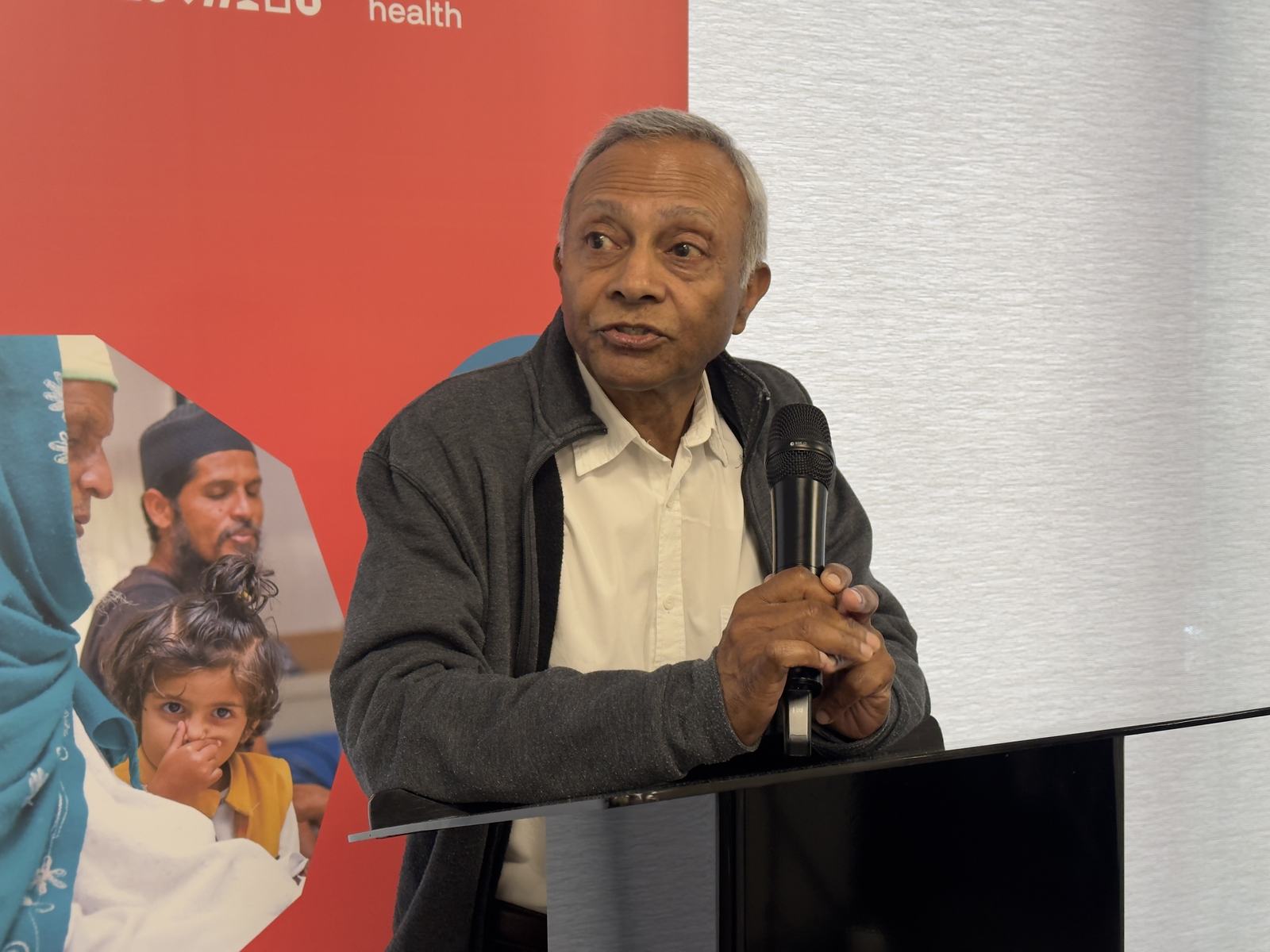 Dr. Yogan Pillay, Director of HIV and TB Delivery at the Gates Foundation, speaking during the regional convening in Johannesburg. Photo: PATH/Sintha Chiumia.