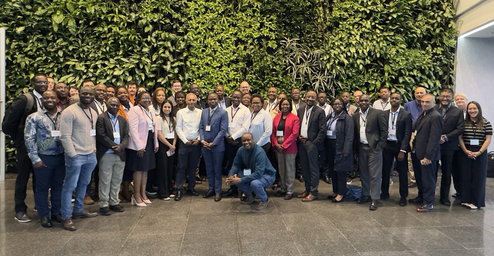 Country representatives and partners pose for a group photo after discussing digital health roadmaps in Johannesburg, South Africa. Photo: PATH.